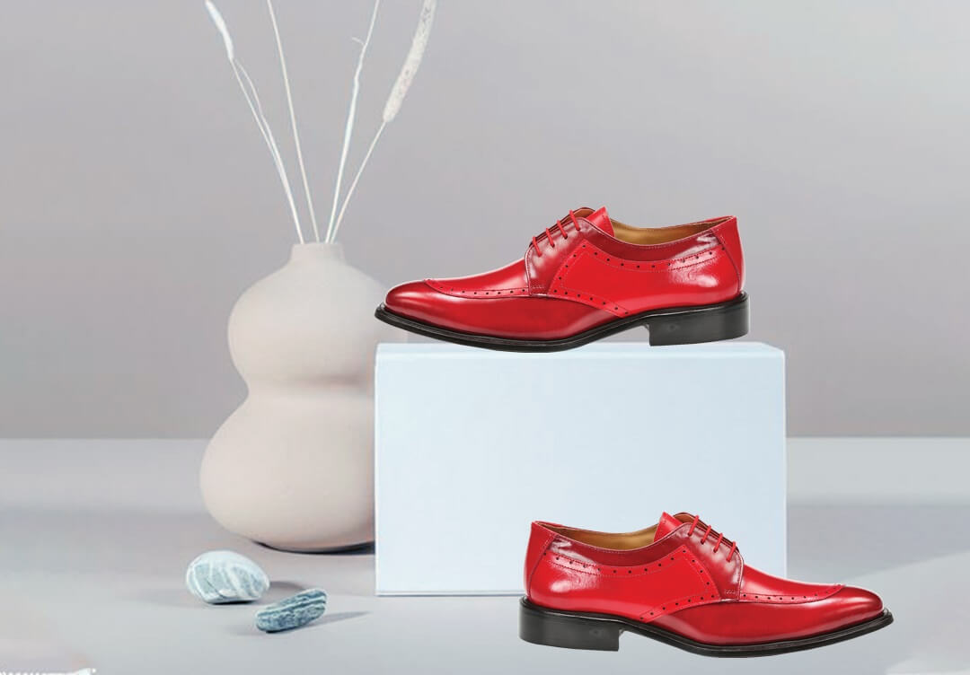 Christmas Red Shoes Collection for Men 2024