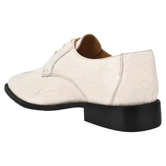 Philip Crocodile Print Genuine Leather Oxford Dress Shoes  display picture 3