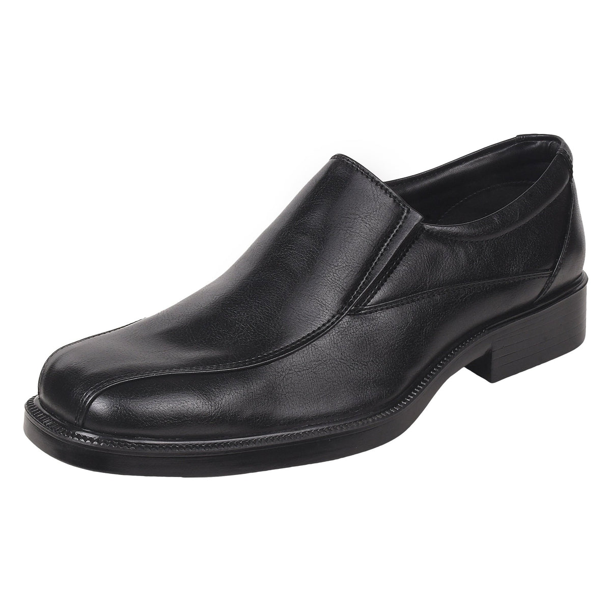 Rozar Men?? Black Synthetic Comfortable Slip-On Casual Dress Shoes – LIBERTYZENO