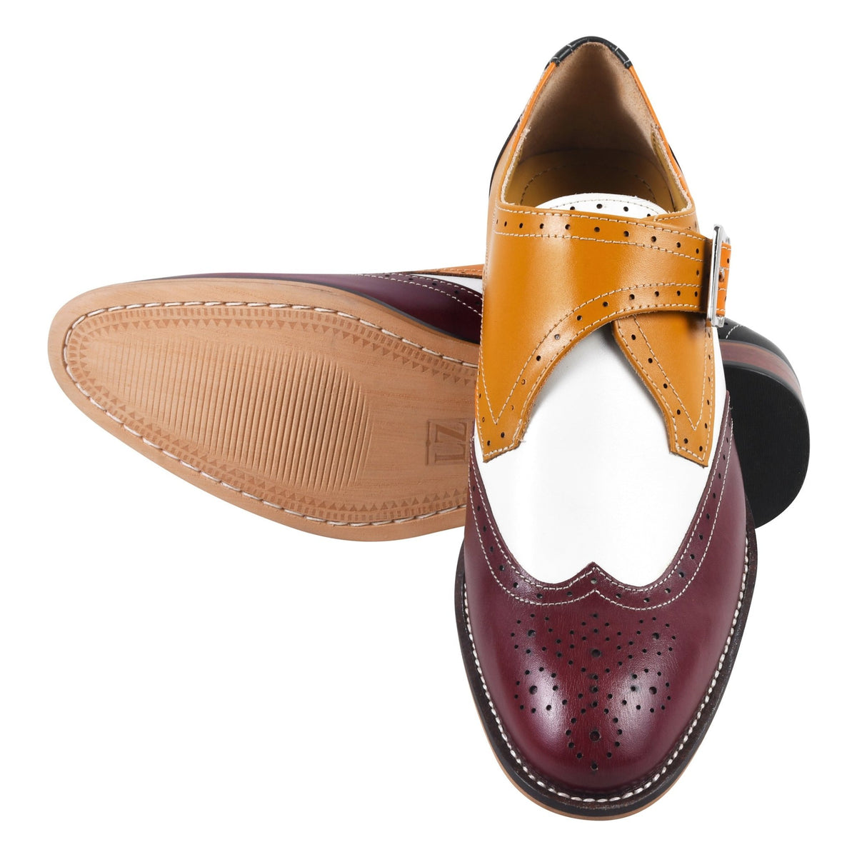 Chaussures Oxford Habillées Homme Comodish - Slip On Monk Strap Bout Carré Cuir Vegan Antidérapant Chaussures Classiques
