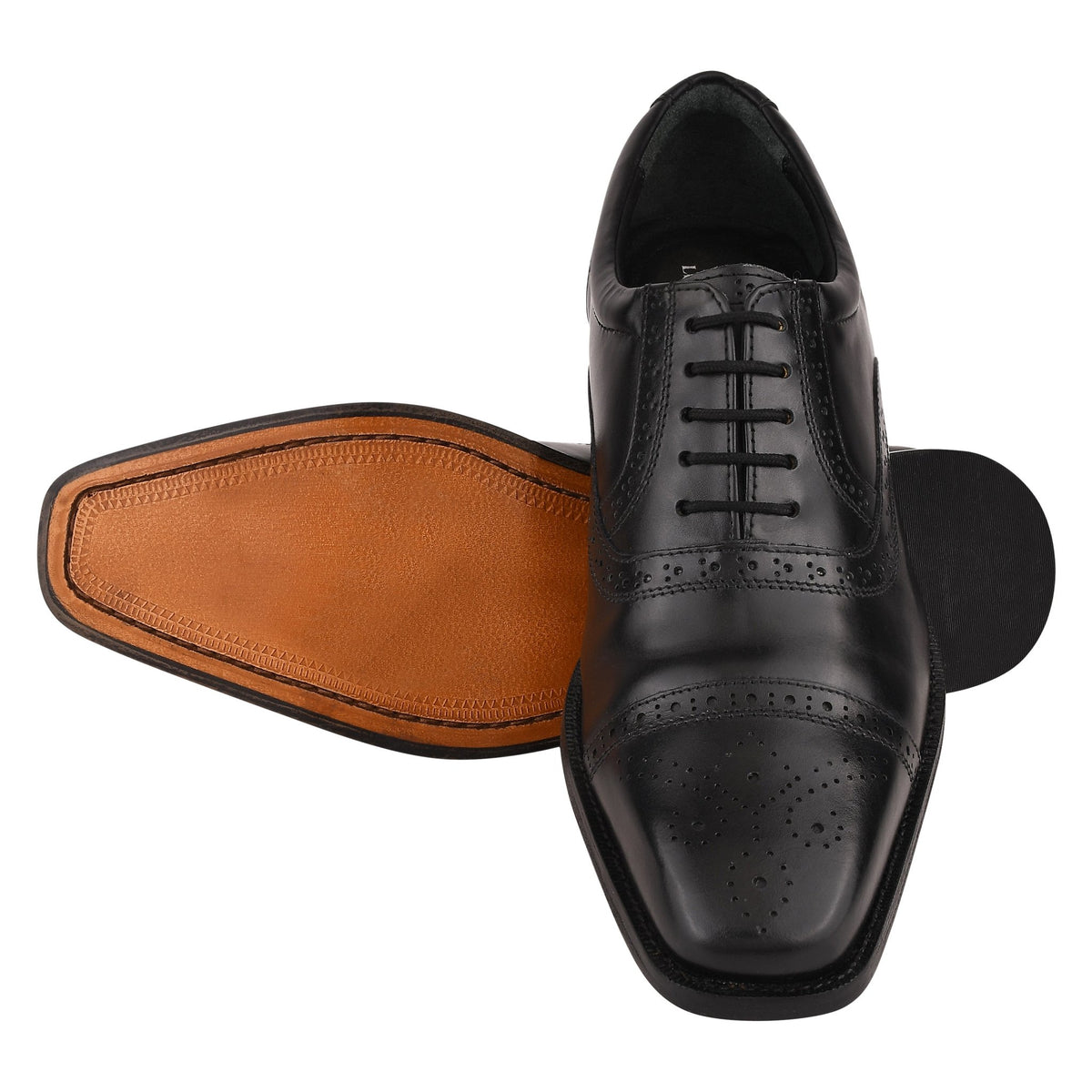 black and orange dress shoes Exclusive Formal Dress Shoe Orange / Gold FI7020 12 main image 0