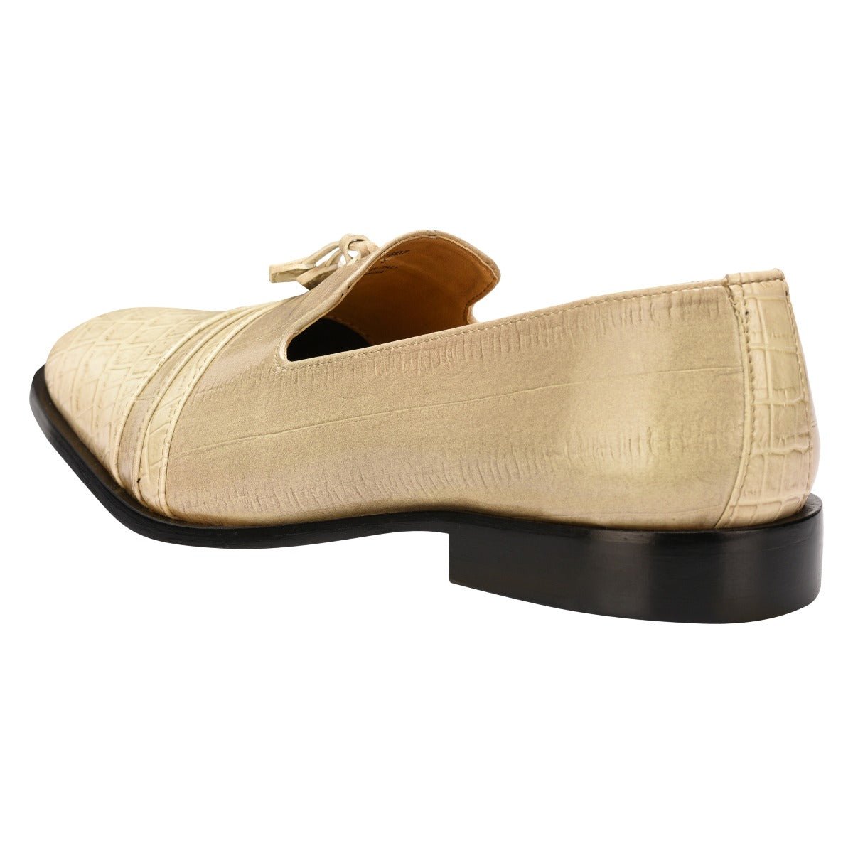 Reno Leather Slip-On Tassels Shoes for Men - Red, White and  display picture 2