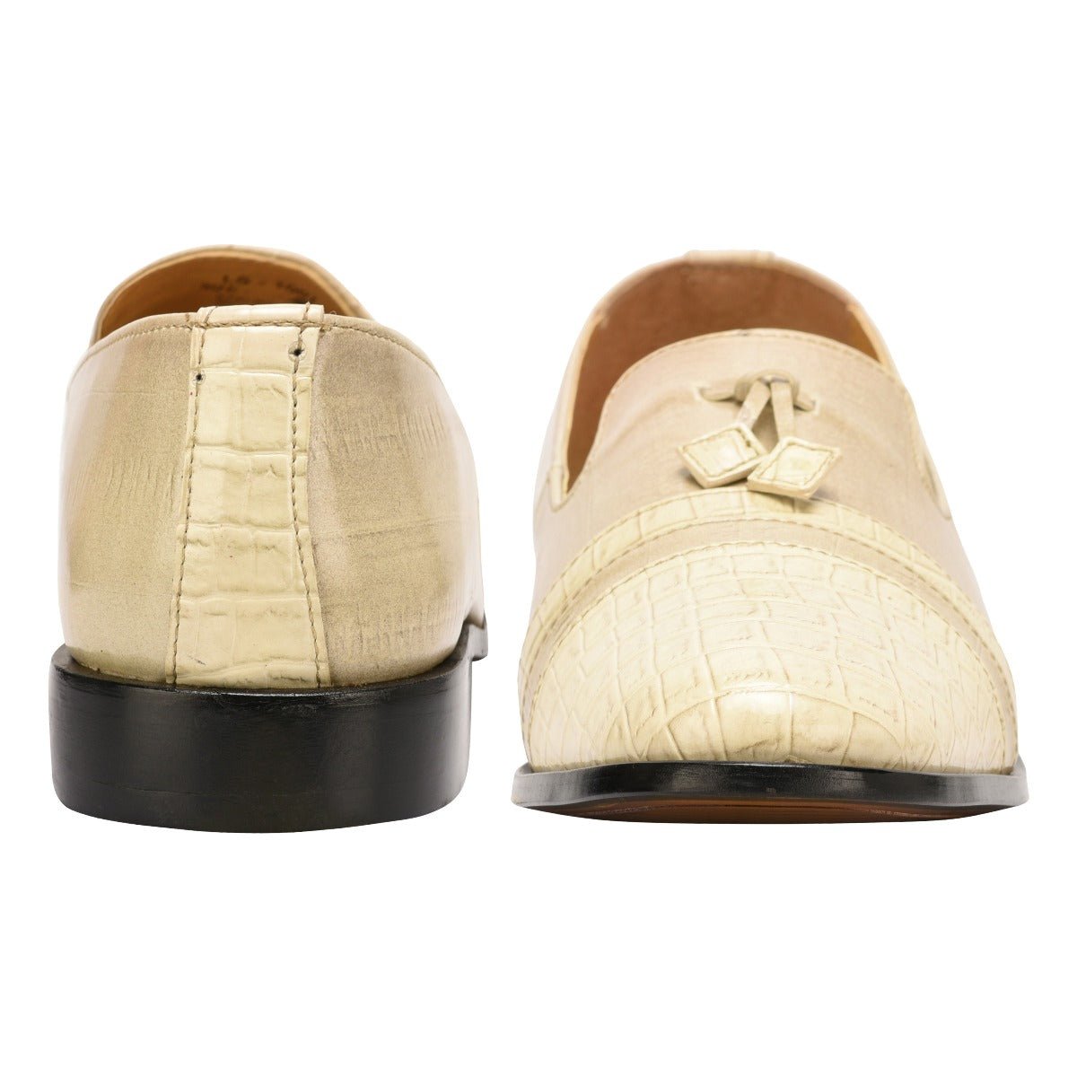 Reno Leather Slip-On Tassels Shoes for Men - Red, White and  display picture 1