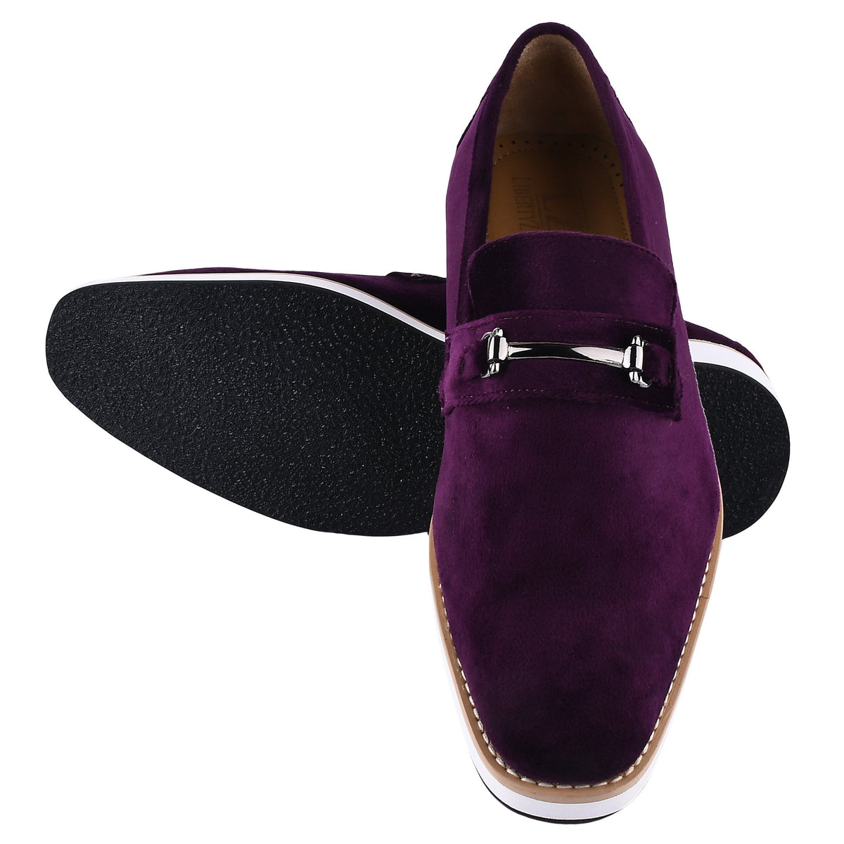 Welkar Men Velvet Causal Buckle Slip-On Loafers Shoes LIBERTYZENO Welkar Men Velvet Causal Buckle Slip-On Loafers Shoes LIBERTYZENO