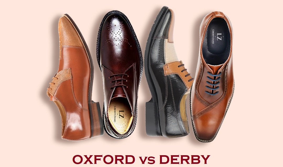 Oxford vs Derby Shoes Comparison: What's the Major Differences?