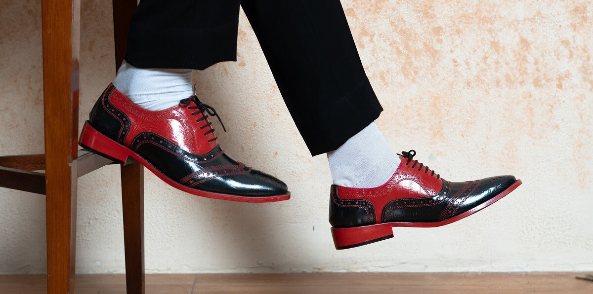Two Tone Dress Shoes for Men - Stylish Oxford, Brogues, Loafers Style ...