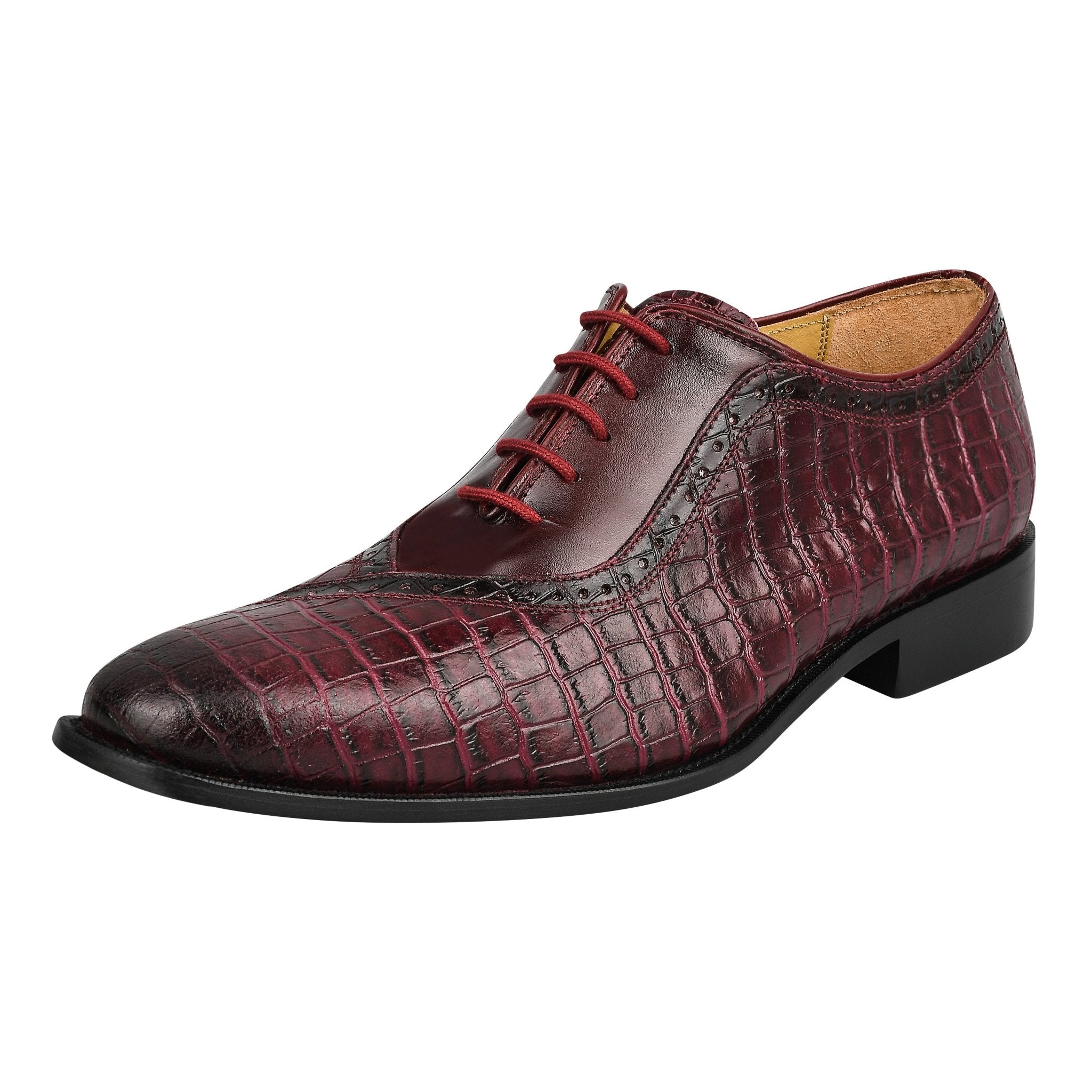 Debonair Full Grain Genuine Leather Oxford Style Dress Shoes For Men –  LIBERTYZENO
