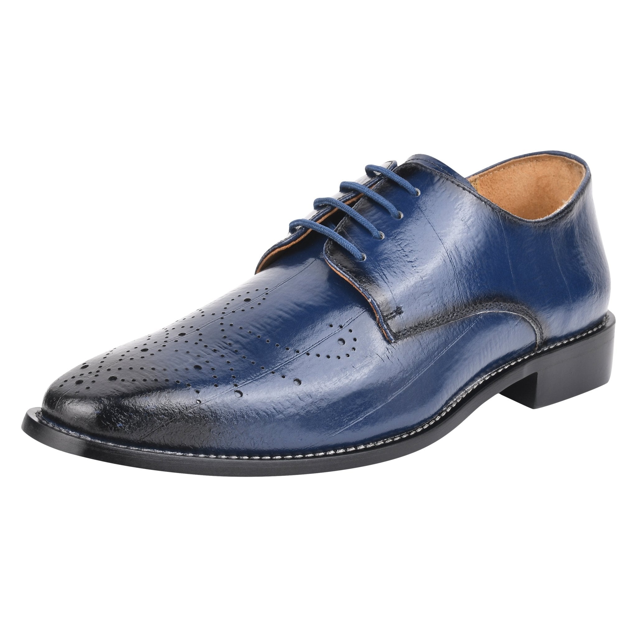 THOMAS Genuine Leather Oxford Style Men's Dress Shoes in Grey, Black, Navy Colors LIBERTYZENO THOMAS Genuine Leather Oxford Style Men's Dress Shoes in Grey, Black, Navy Colors LIBERTYZENO