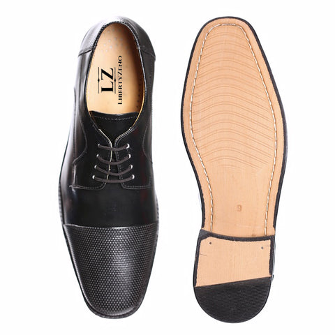 Alfie Leather Derby Style Dress Shoes