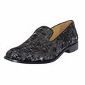   LIBERTYZENO Slip-On for Mens Leather Cushioned Footbed Tassels Loafer Shoes