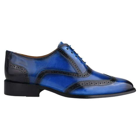 Aaron Leather Oxford Style Dress Shoes - LIBERTYZENO