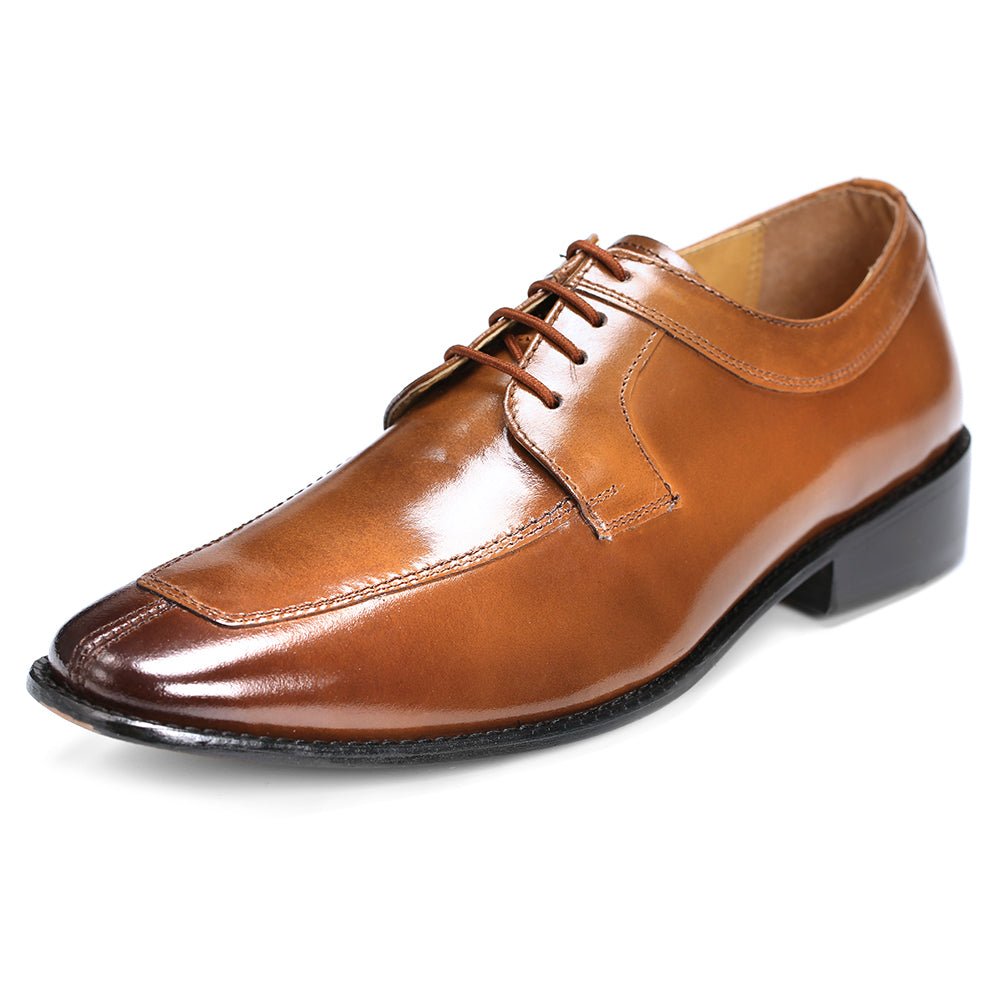 Alban Leather Derby Style Dress Shoes for Men