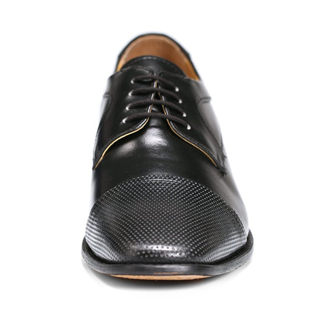 Alfie Leather Derby Style Dress Shoes - LIBERTYZENO