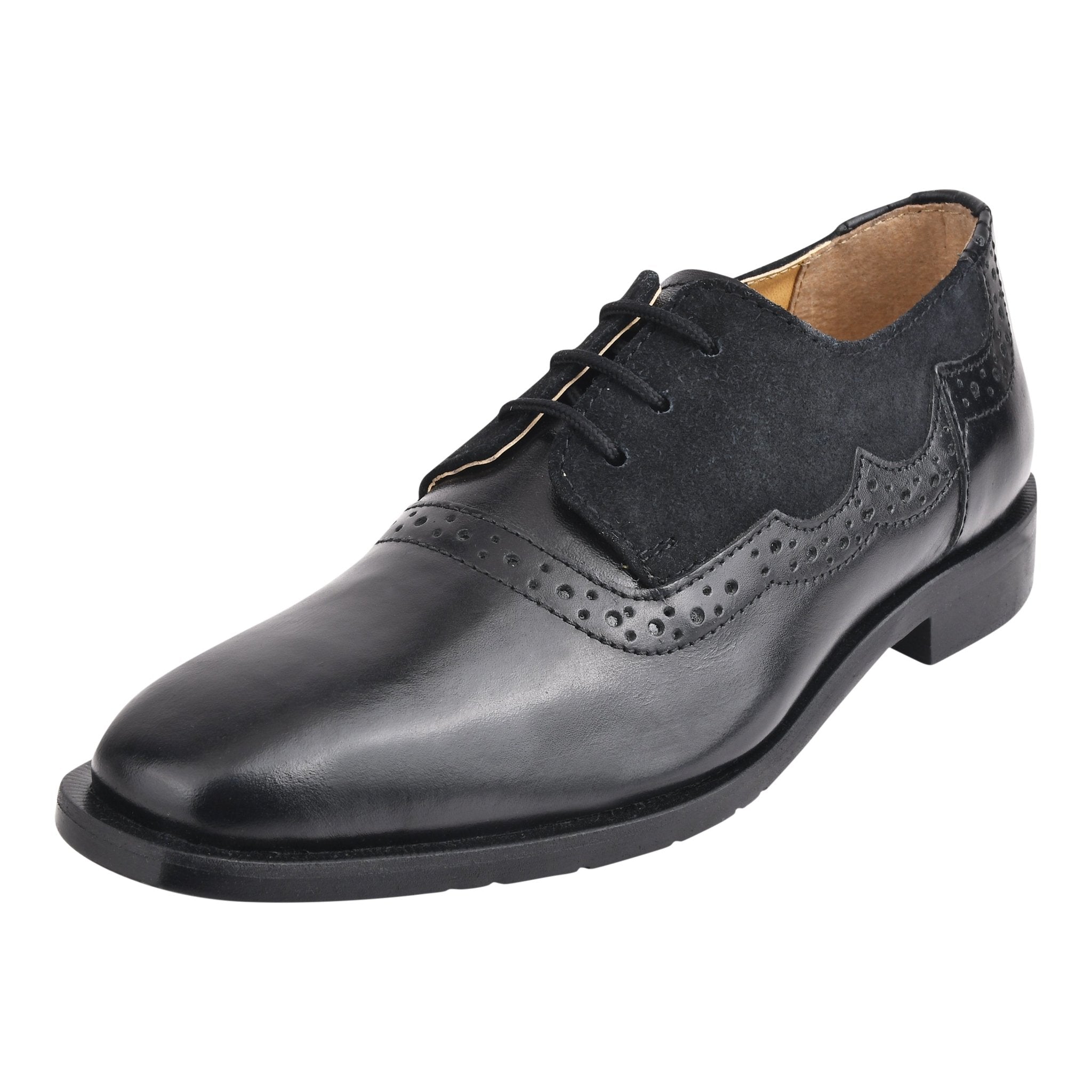 childrens dress shoes Red Leather Baby Button Shoe Moderate cushioning absorbs impact Amy Leather and Suede Black,