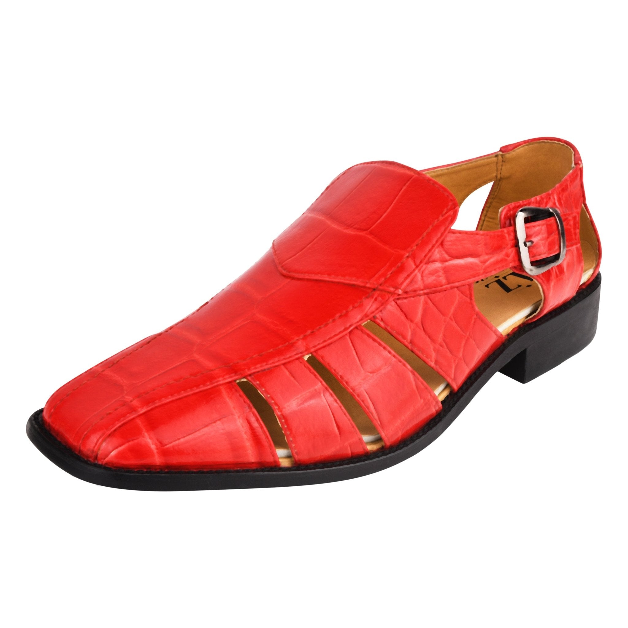 Bidwill Genuine Leather Flat Sandals Bidwill Genuine Leather Fisherman Flat Sandals for Men  main image 3