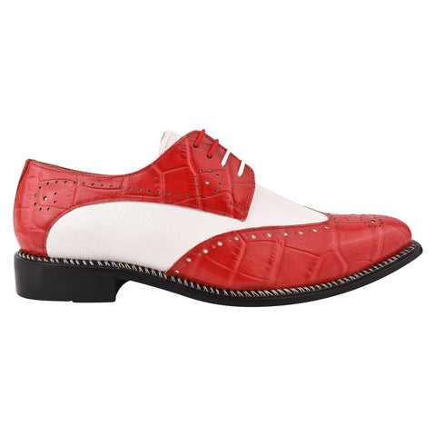 Boyka Leather Red Bottom Oxford Style Dress Shoes - LIBERTYZENO