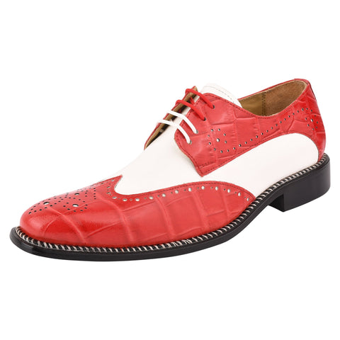 Boyka Leather Red Bottom Oxford Style Dress Shoes - LIBERTYZENO