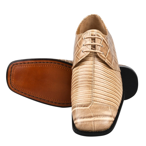 Casanova Leather Oxford Style Dress Shoes - LIBERTYZENO