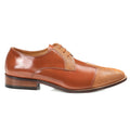   Charlie Leather Derby Style Dress Shoes - LIBERTYZENO