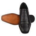   Danis Leather Derby Style Dress Shoes - LIBERTYZENO