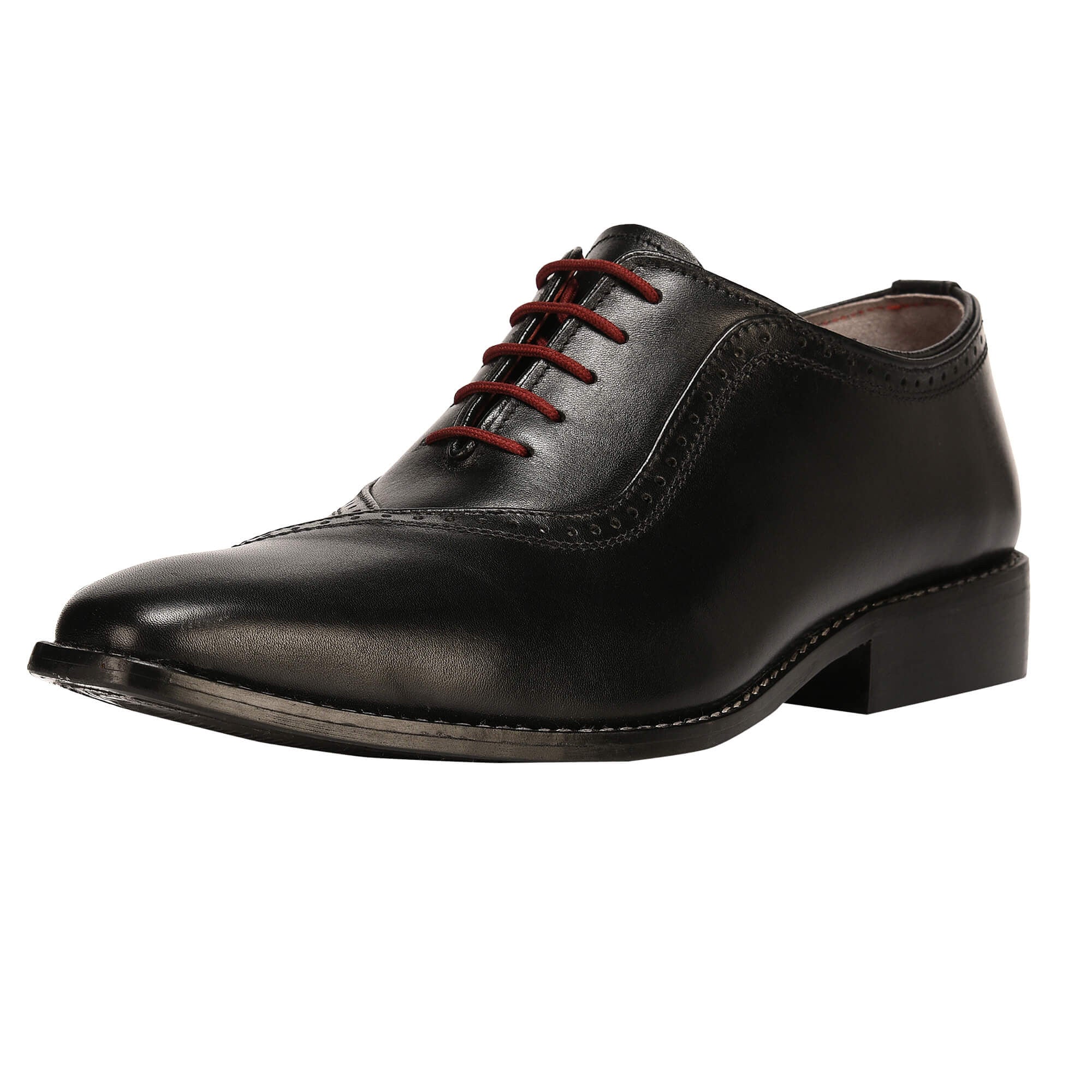 Debonair Full Grain Genuine Leather Oxford Style Dress Shoes For