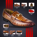   Doblin Genuine Leather Slip-On Men Loafer Shoes - LIBERTYZENO