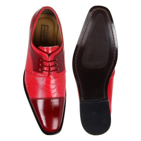 Dunnas Leather Oxford Style Dress Shoes - LIBERTYZENO