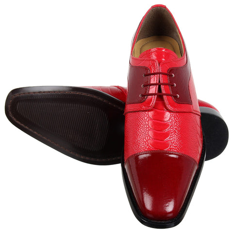 Dunnas Leather Oxford Style Dress Shoes - LIBERTYZENO