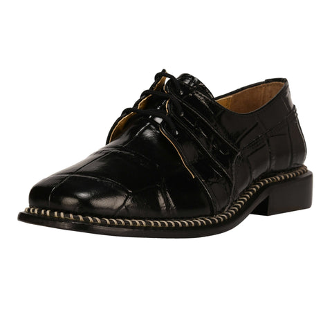 Fluky Leather Oxford Style Dress Shoes - LIBERTYZENO