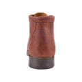   HAMARA JOE Rush Leather Desert Chukka Brown Casual Boots - LIBERTYZENO