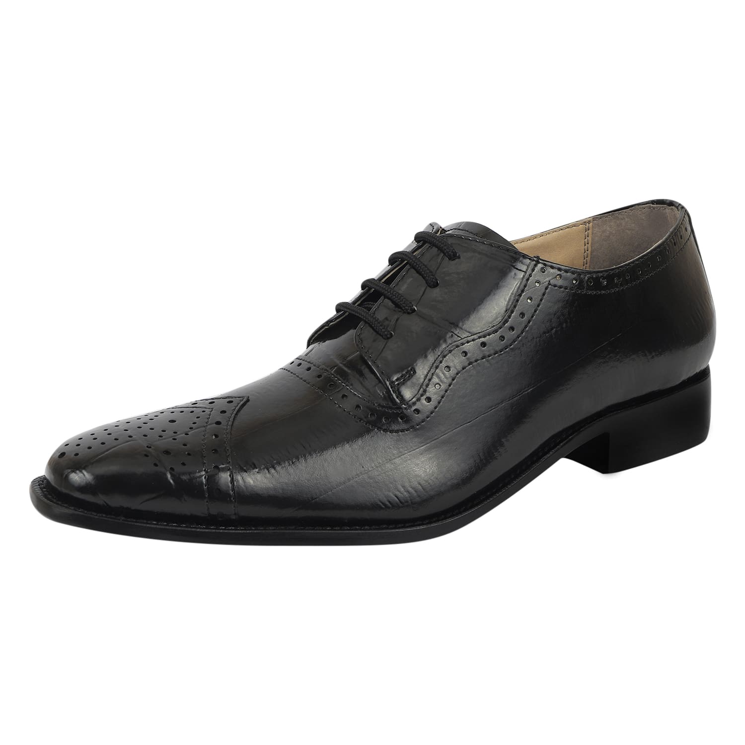 Henley Genuine Leather Oxford Style Brogue Dress Shoes For 