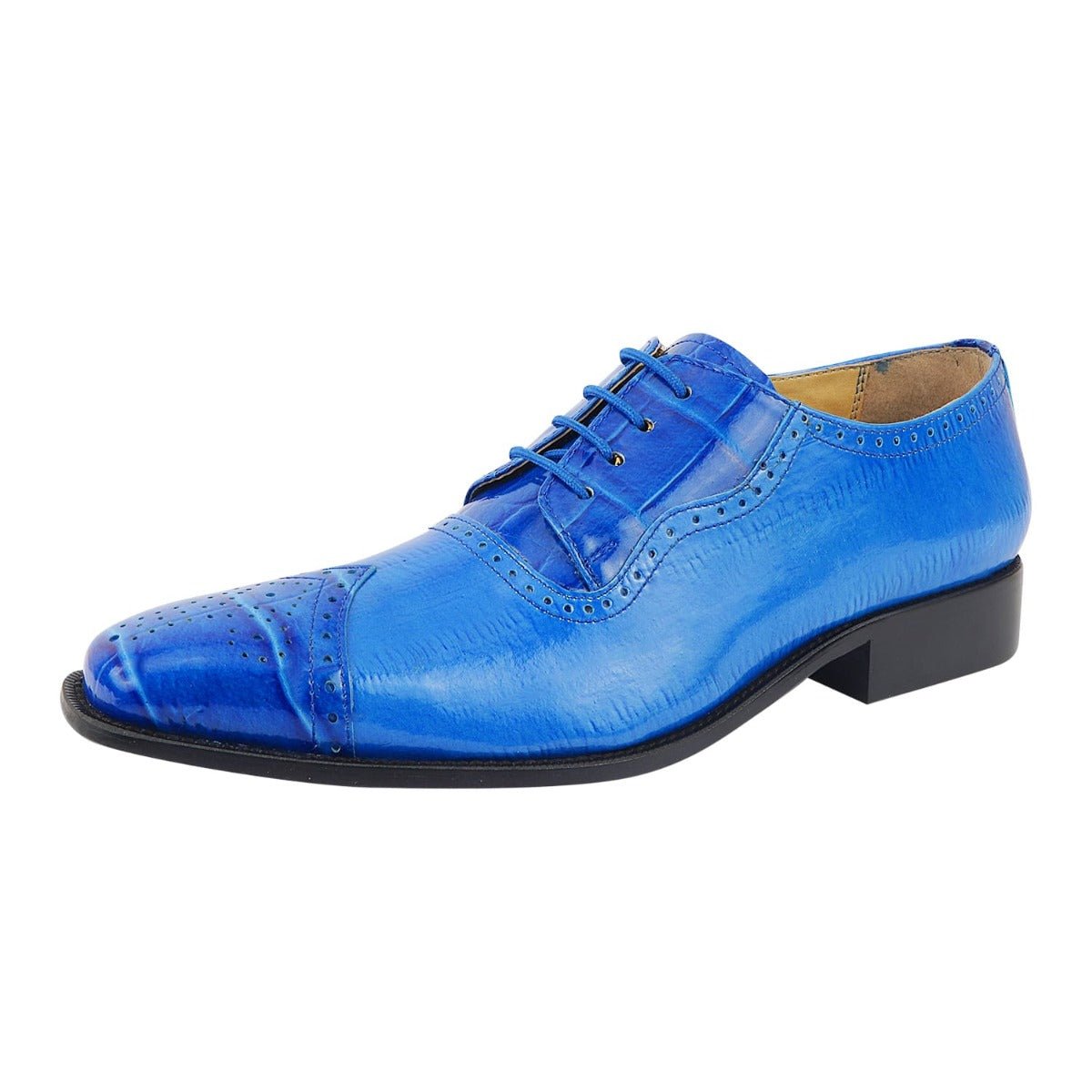 Henley Genuine Leather Oxford Style Dress Shoes Henley Genuine Leather Oxford Style Brogue Dress Shoes For  main image 2