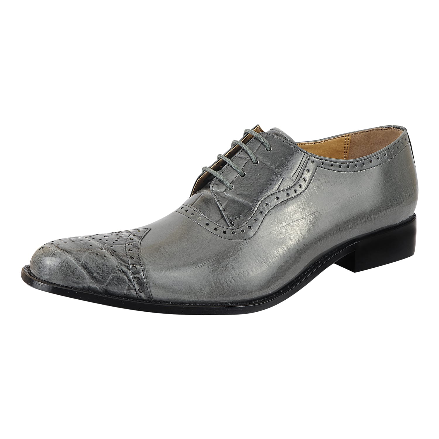 Henley Genuine Leather Oxford Style Dress Shoes Henley Genuine Leather Oxford Style Brogue Dress Shoes For  main image 3