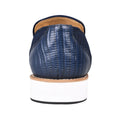   Jack Leather Textile Casual Loafers - LIBERTYZENO