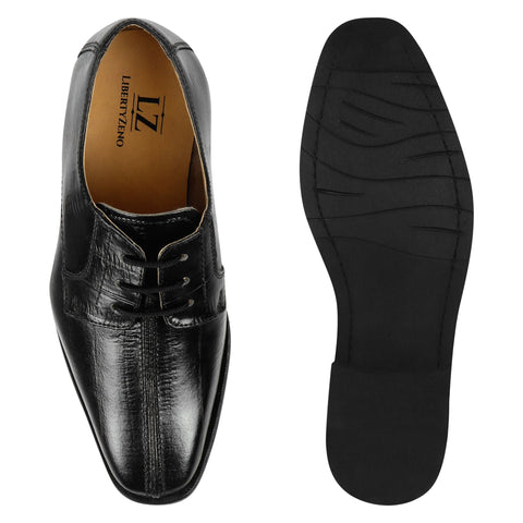 Jammy Leather Oxford Style Dress Shoes - LIBERTYZENO