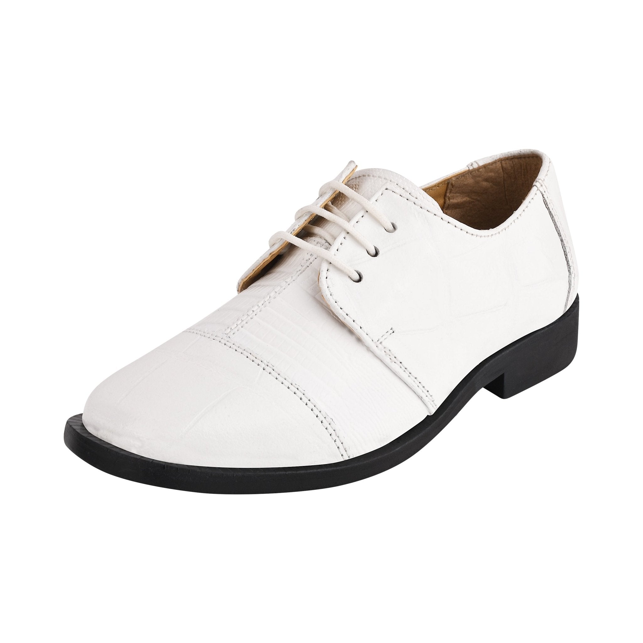 Joseph Oxford Style Leather Dress Shoes for Kids in Orange, Yellow, White  and More Colors – LIBERTYZENO