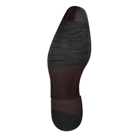 Kazma Leather Oxford Style Lace Up Dress Shoes - LIBERTYZENO