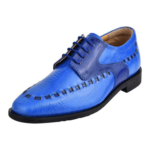 Kevin Leather Oxford Style Lace Up Dress Shoes - LIBERTYZENO