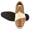   Lucky mens oxford croco lizard print casual shoes - LIBERTYZENO