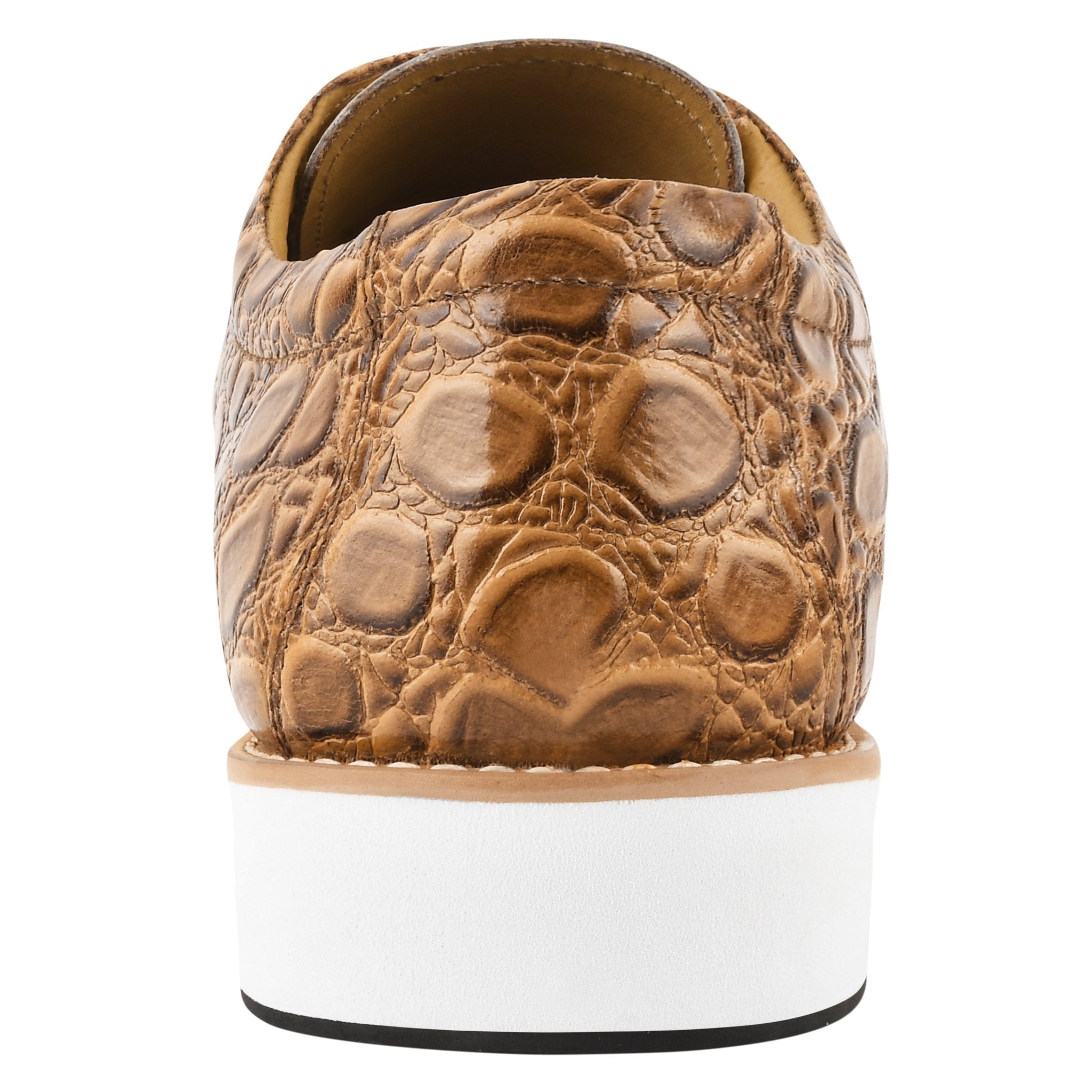 Lucky Men's Oxford Croco Lizard Print Casual Shoes – LIBERTYZENO