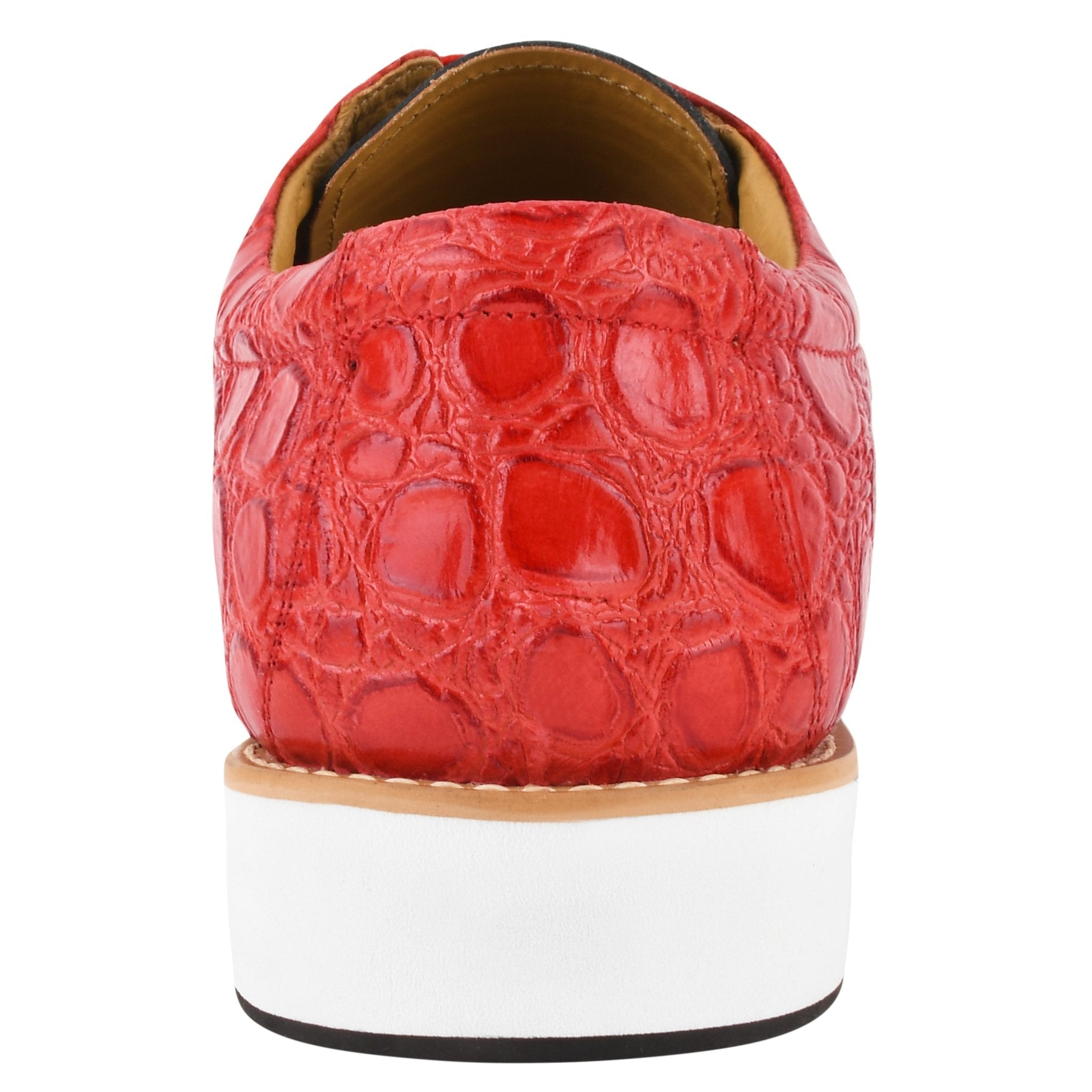 Lucky Men's Oxford Croco Lizard Print Casual Shoes – LIBERTYZENO