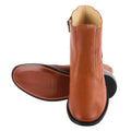   Natty Leather Ankle Length women Boots - LIBERTYZENO