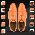   Owen Leather Oxford Style Dress Shoes - LIBERTYZENO