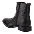  SANDRA Leather Ankle Length Side Zip Up Boots - LIBERTYZENO