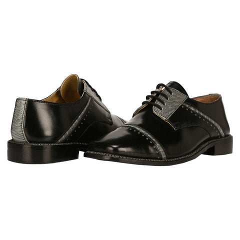 Swish Leather Oxford Style Dress Shoes - LIBERTYZENO