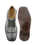   Swish Leather Oxford Style Dress Shoes - LIBERTYZENO