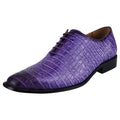   Walter Small Croco Leather Oxford Dress shoes - LIBERTYZENO