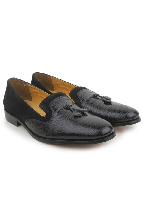 Warren Leather Tassels Loafers Shoes - LIBERTYZENO