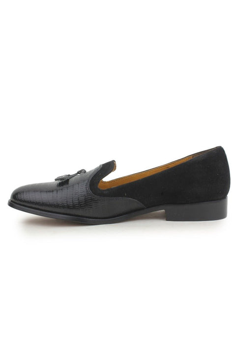 Warren Leather Tassels Loafers Shoes - LIBERTYZENO